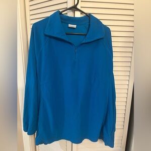 Blue Columbia quarter zip